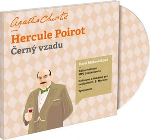 Hercule Poirot. Černý vzadu - CD MP3 (audiokniha)