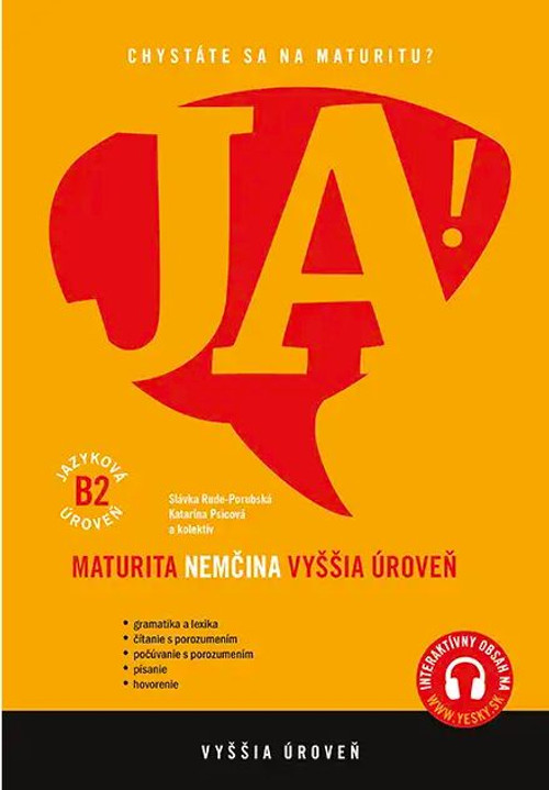 Nemčina JA! - maturita - vyššia úroveň (B2)