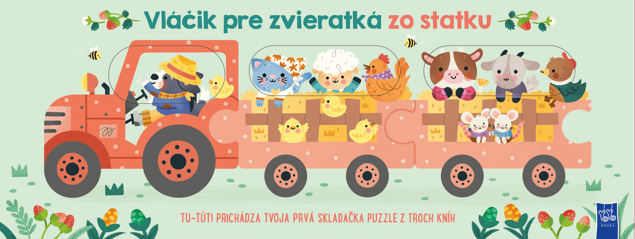 Vláčik pre zvieratká z farmy