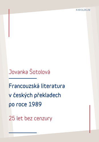 Francouzská literatura v českých překladech po roce 1989