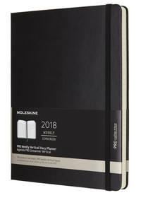 Vertikální diář 2018 tvrdý XL