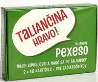 Talianske pexeso - taliančina hravo