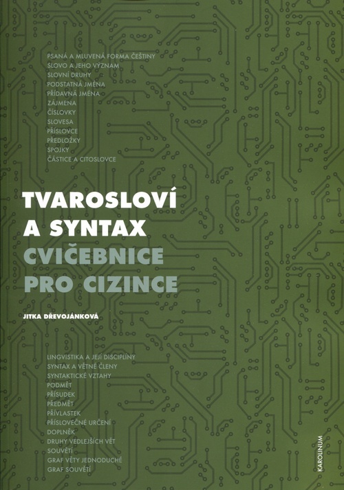 Kniha Tvarosloví a syntax