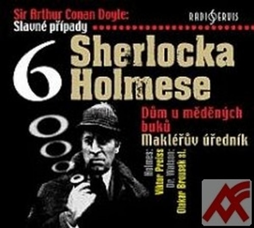 Slavné případy Sherlocka Holmese 6 - CD (audiokniha)