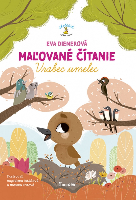 Maľované čítanie - Vrabec umelec