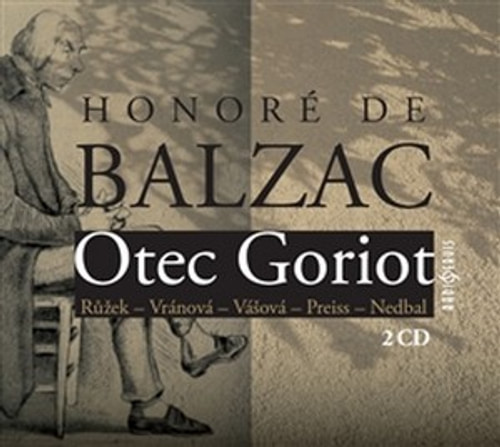 Otec Goriot - 2 CD (audiokniha)