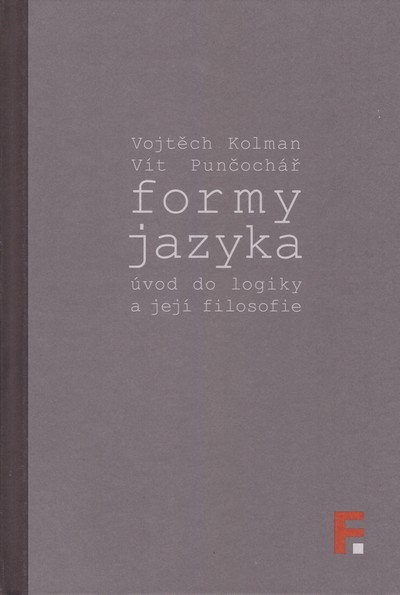 Kniha Formy jazyka. Úvod do logiky a její filosofie
