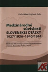 Medzinárodné súvislosti slovenskej otázky 1927/1936-1940/1944. Maďarské dokument