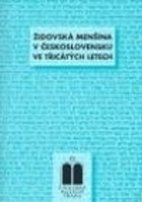 Židovská menšina v Československu ve třicátých letech