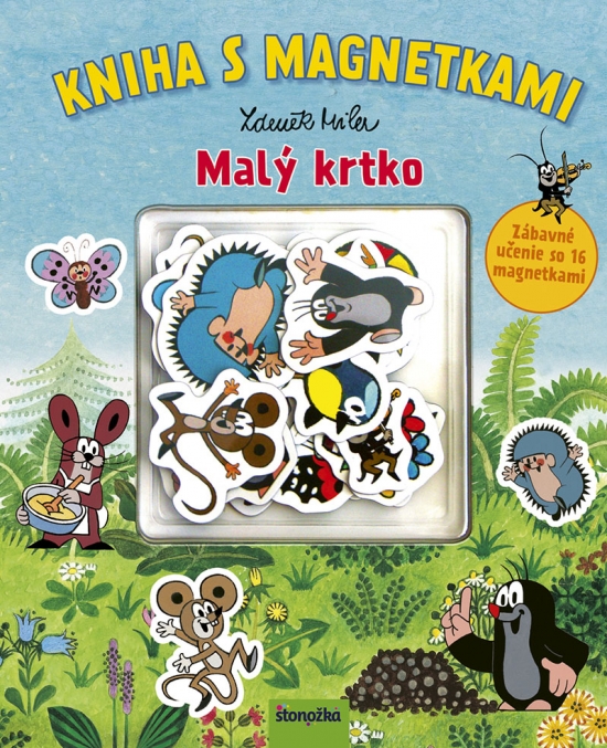 Malý krtko - Kniha s magnetkami