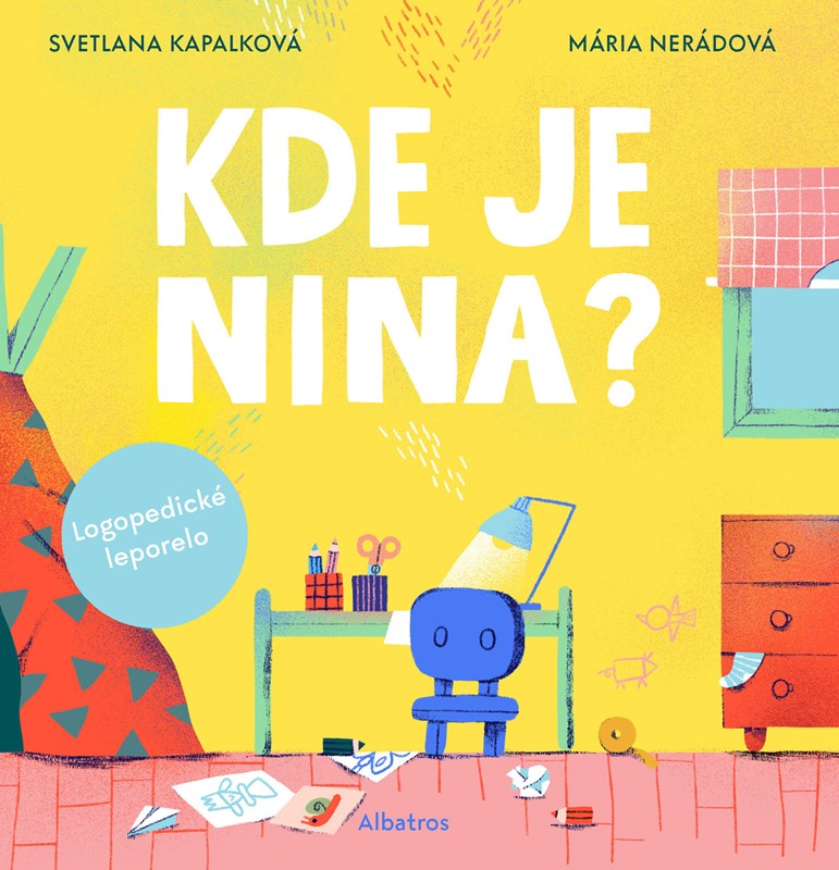 Kde je Nina? - logopedické leporelo