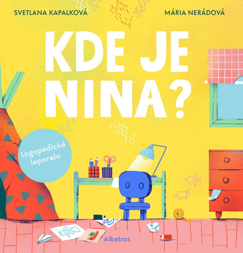 Kde je Nina? - logopedické leporelo