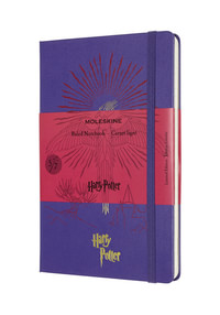 Harry Potter zápisník Moleskine linkovaný fialový L