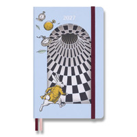 Moleskine 2027 - diár v tvrdých doskách - Alice In Wonderland, veľkosť L, denný