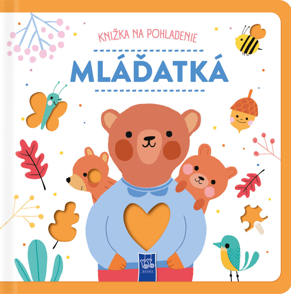 Mláďatká - knižka na pohladenie