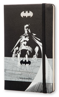 Batman zápisník, čistý černý L