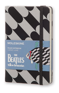 The Beatles zápisník Moleskine linkovaný S Fish