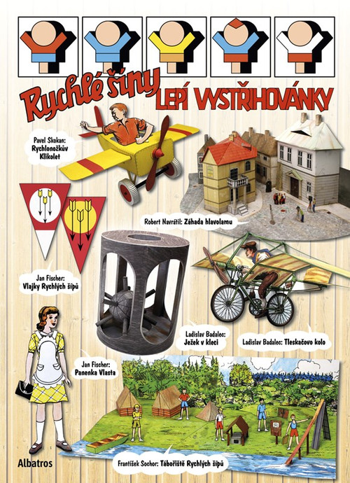 Vystřihovánky - Rychlé šípy lepí vystřihovánky