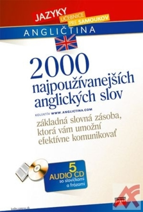 2000 najpoužívanejších anglických slov + MP3