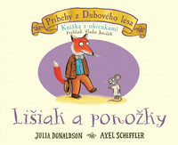 Lišiak a ponožky - knižka s okienkami