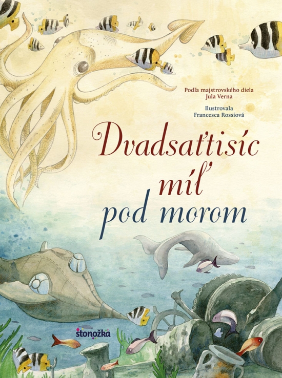 Pod Morom Dvadsaťtisíc míľ pod morom - Verne Jules | Artforum - dobrodružstvo ...
