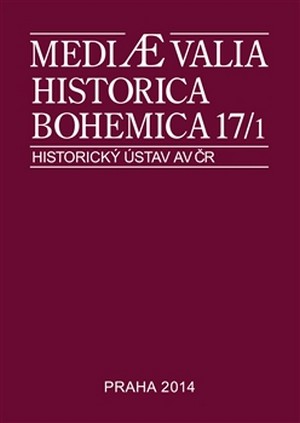 Mediaevalia Historica Bohemica 17/1 2014