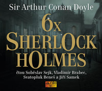 6x Sherlock Holmes - CD MP3 (audiokniha)