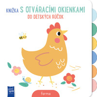 Knižka s otváracími okienkami do detských rúčok - Farma