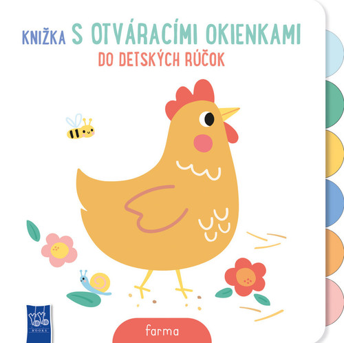 Knižka s otváracími okienkami do detských rúčok - Farma