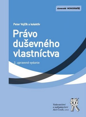 Kniha Právo duševného vlastníctva