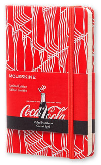 Coca-Cola zápisník linkovaný S