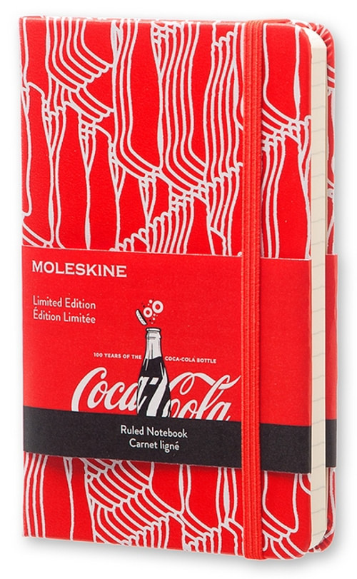 Coca-Cola zápisník linkovaný S