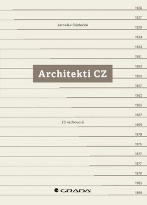 Architekti CZ. 20 rozhovorů