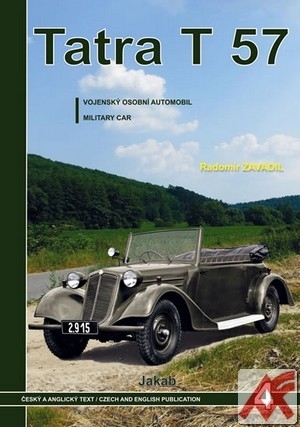Kniha Tatra 57 - Vojenský osobní automobil