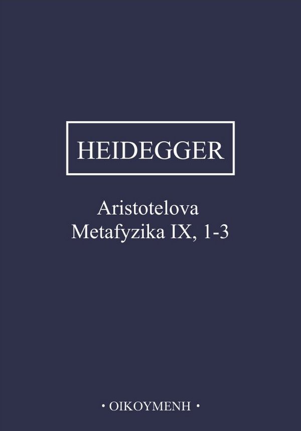 Aristotelova Metafyzika IX, 1-3