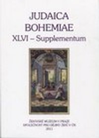 Judaica Bohemiae XLVI - Supplementum