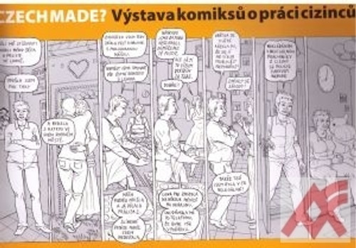 Czech Made? Výstava komiksů o práci cizinců