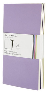 Volant zápisníky 2 ks, čistý, fialový L