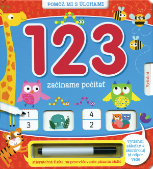 Kniha 123 začíname počítať