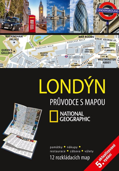 Londýn - Průvodce s mapou National Geographic