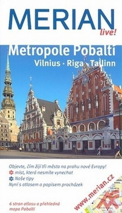 Metropole Pobaltí. Vilnius - Riga - Tallinn - Merian 88