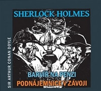 Sherlock Holmes. Barvíř na penzi / Podnájemnice v závoji (audiokniha) - CD