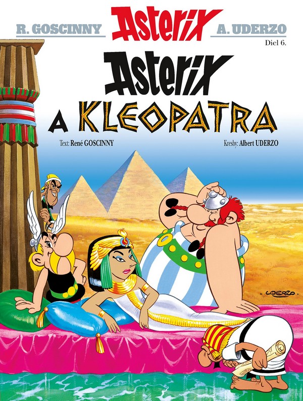 Kniha Asterix 6: Asterix a Kleopatra - René Goscinny,Albert Uderzo