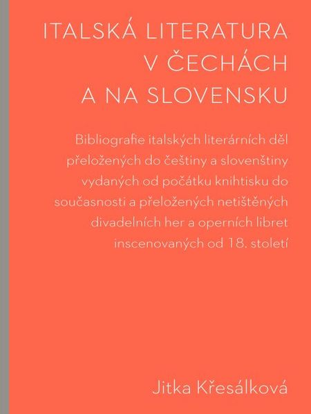 Italská literatura v Čechách a na Slovensku