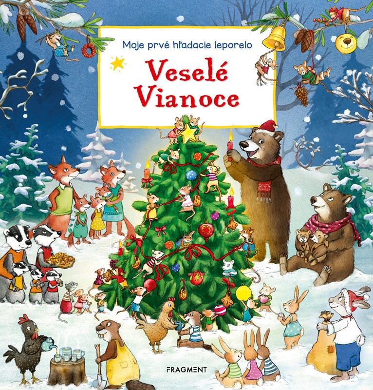 Veselé Vianoce - Moje prvé hľadacie leporelo Veselé Vianoce - Moje prvé hľadacie leporelo