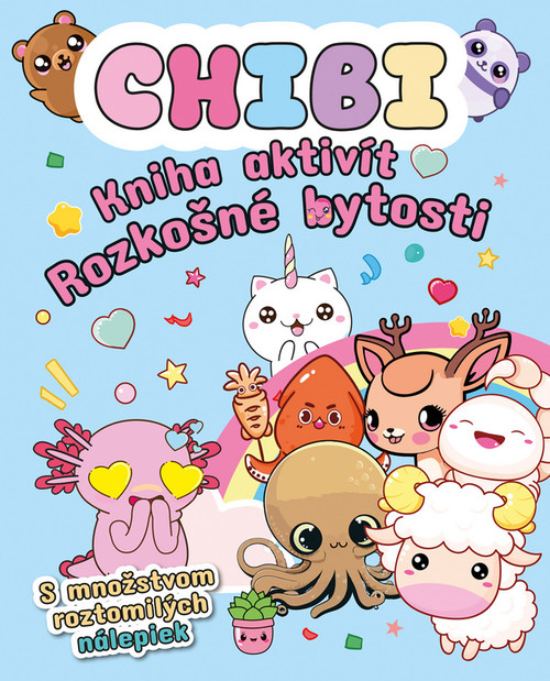 Chibi kniha aktivít: Rozkošné bytosti