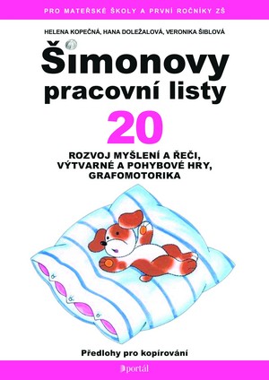 Kniha Šimonovy pracovní listy 20