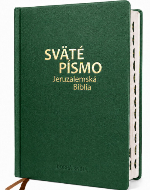 Sväté písmo - Jeruzalemská Biblia (veľký formát) zelená obálka