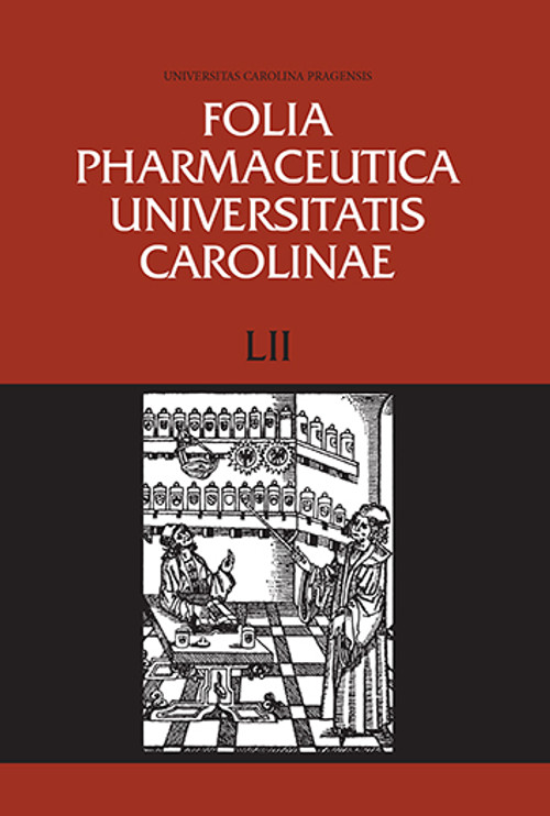Folia Pharmaceutica Universitatis Carolinae LII