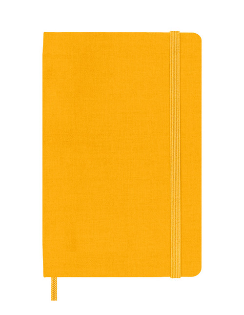 Zápisník Moleskine tvrdý linkovaný oranžový S